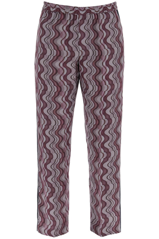 Dries Van Noten parkino pants with layered wave PARKINO8098401