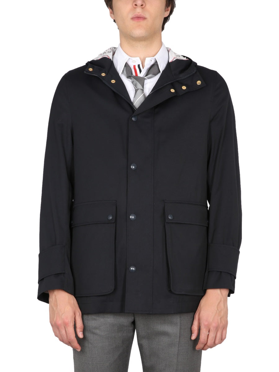 Thom Browne NYLON PARKA. MOT078AF0185415