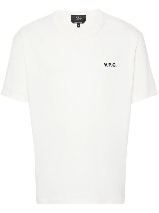 A.P.C. T-shirts and Polos White COHBQH26391TAE