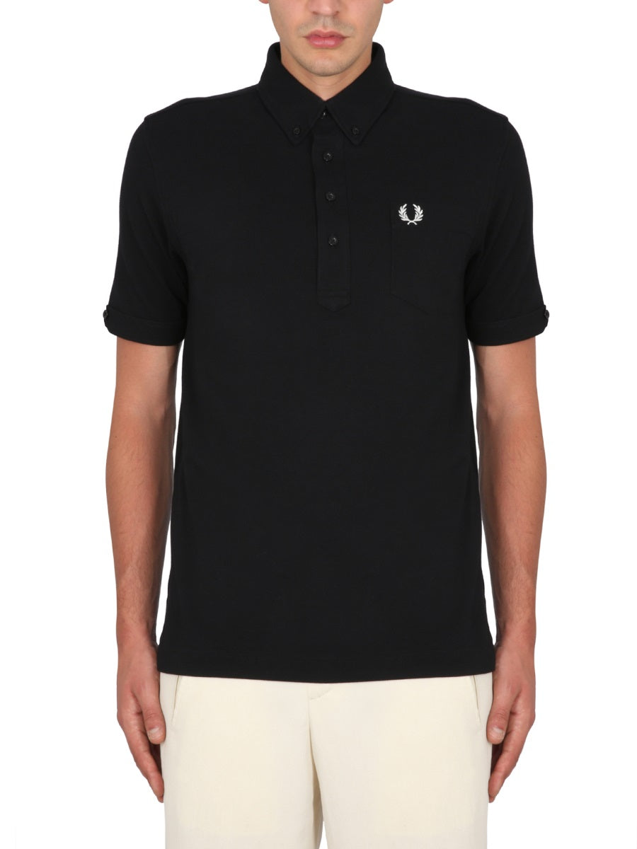 FRED PERRY POLO WITH LOGO EMBROIDERY FP-M5604102