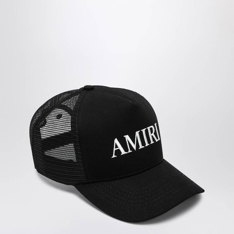 AMIRI Black baseball cap with logo AMHATR1014COQ_AMIRI-001