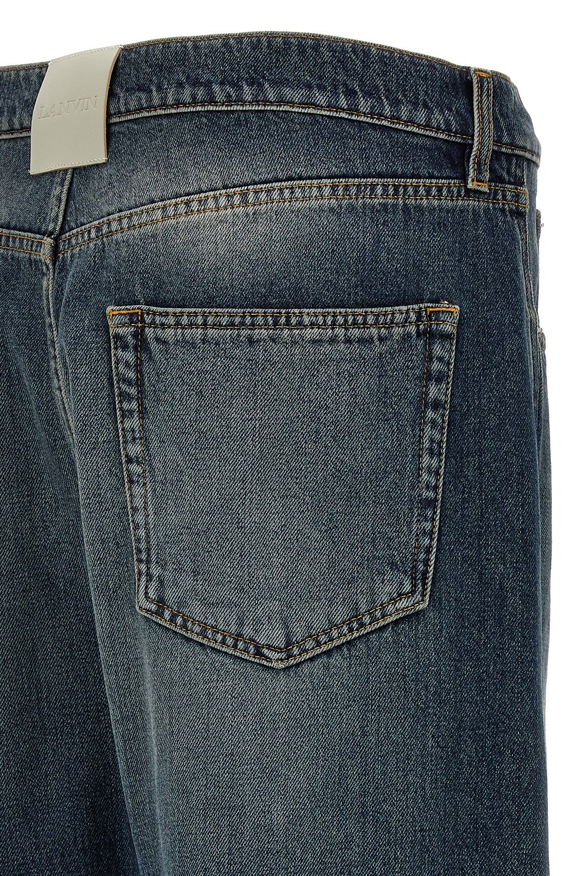 LANVIN 'TWISTED LEG' JEANS RMTR0051D069P2422