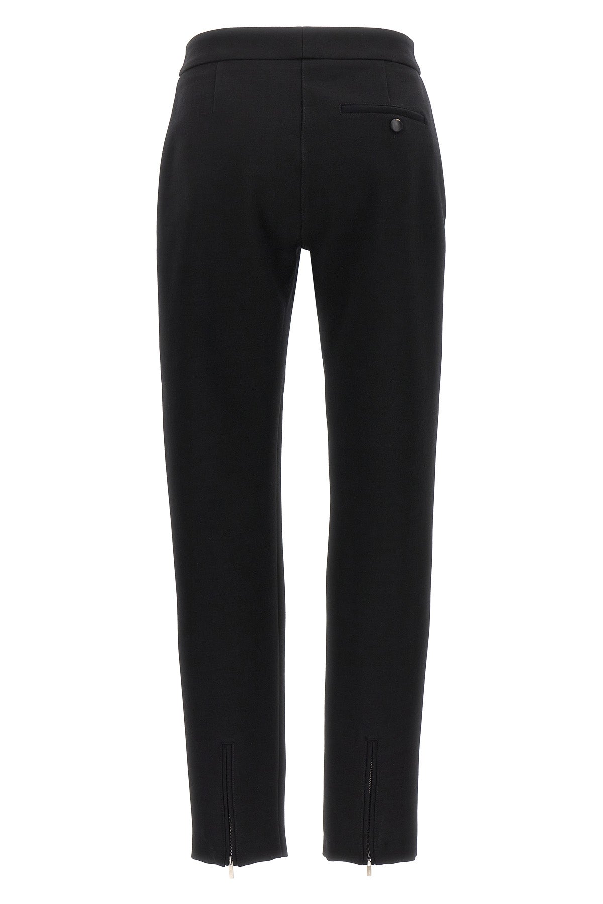 FERRAGAMO STRETCH PANTS 0767885NERO