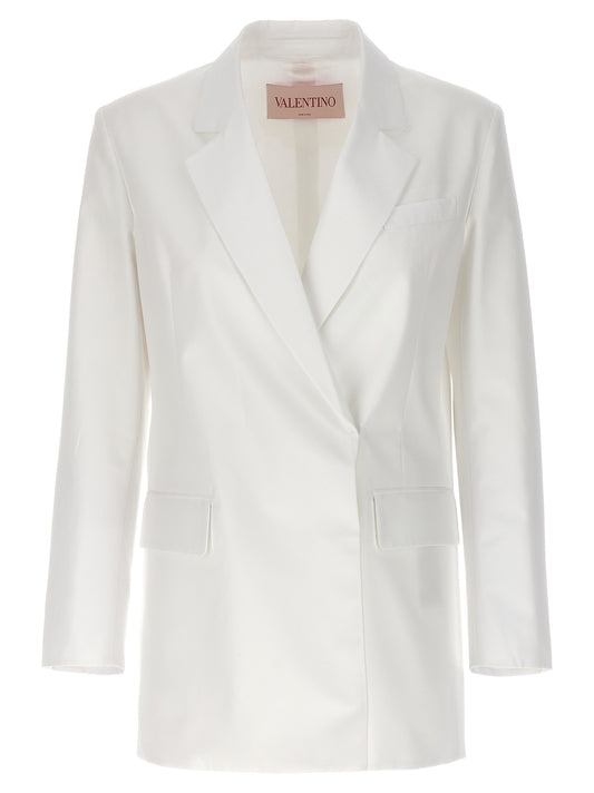 Valentino Garavani VALENTINO DOUBLE-BREASTED BLAZER 4B0CE3K35DN001