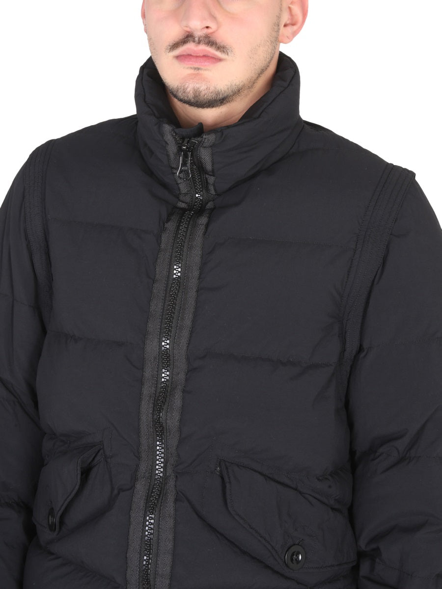 Ten c DOWN JACKET WITH REMOVABLE SLEEVES 23CTCUC03038003780999