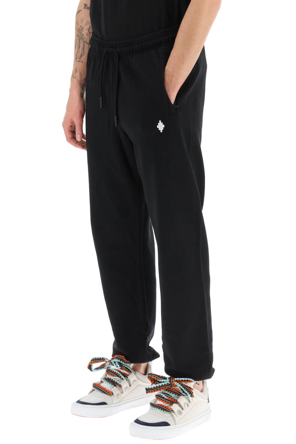 MARCELO BURLON cross sweatpants CMCH024C99FLE0021001