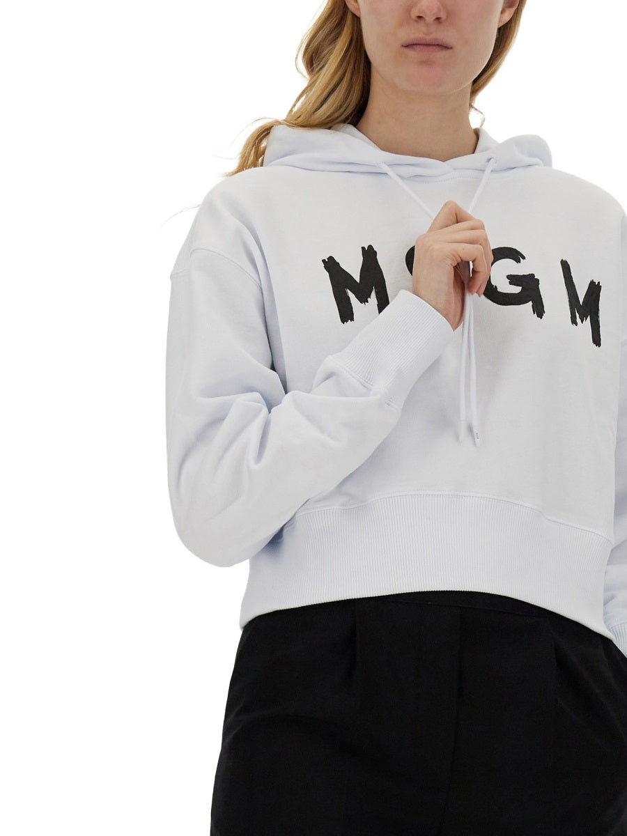 MSGM SWEATSHIRT WITH LOGO 3641MDM13624700001