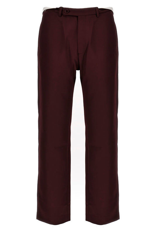 Martin ROSE 'ROLLED WAISTBAND TAILORED' PANTS MRAW23327BURG