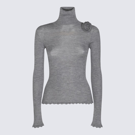 Blumarine Sweaters Grey A422M499AN0954