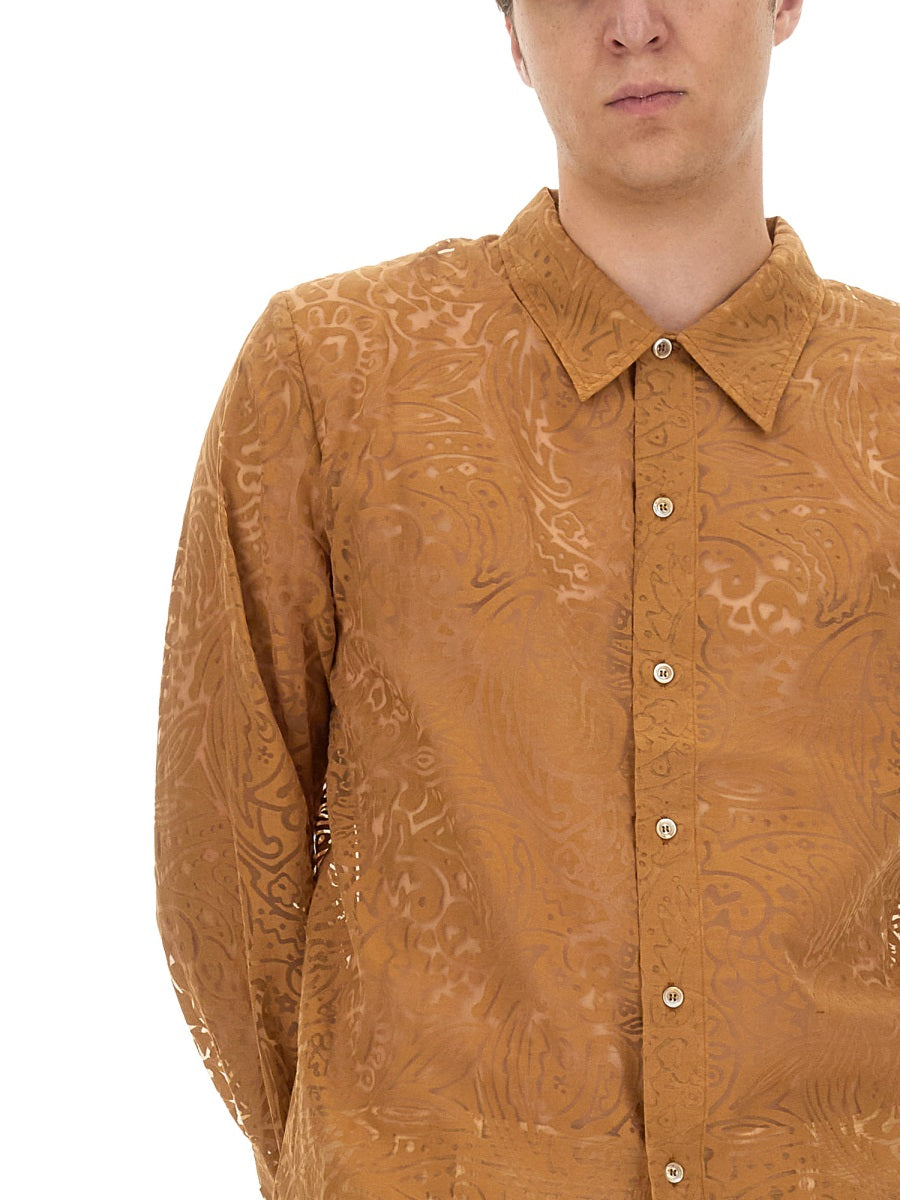 Séfr MAUI SHIRT PREFW23MAUITERTERRACOTTA