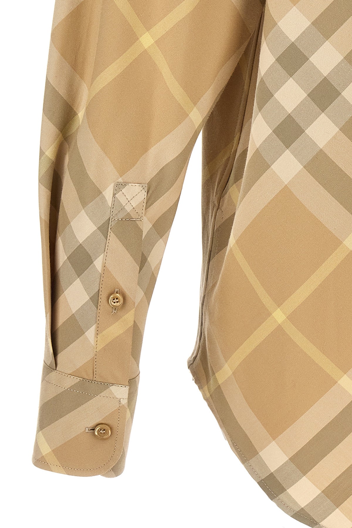 Burberry CHECK SHIRT 8082194FLAX