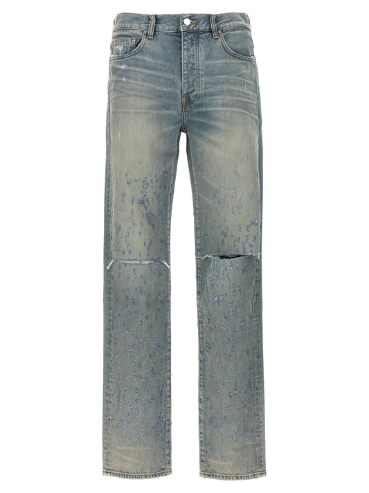 AMIRI 'SHOTGUN STRAIGHT' JEANS PS24MDF004ANTIQUEINDIGO