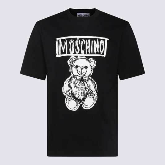 MOSCHINO T-shirts and Polos Black 242ZRV071170411555