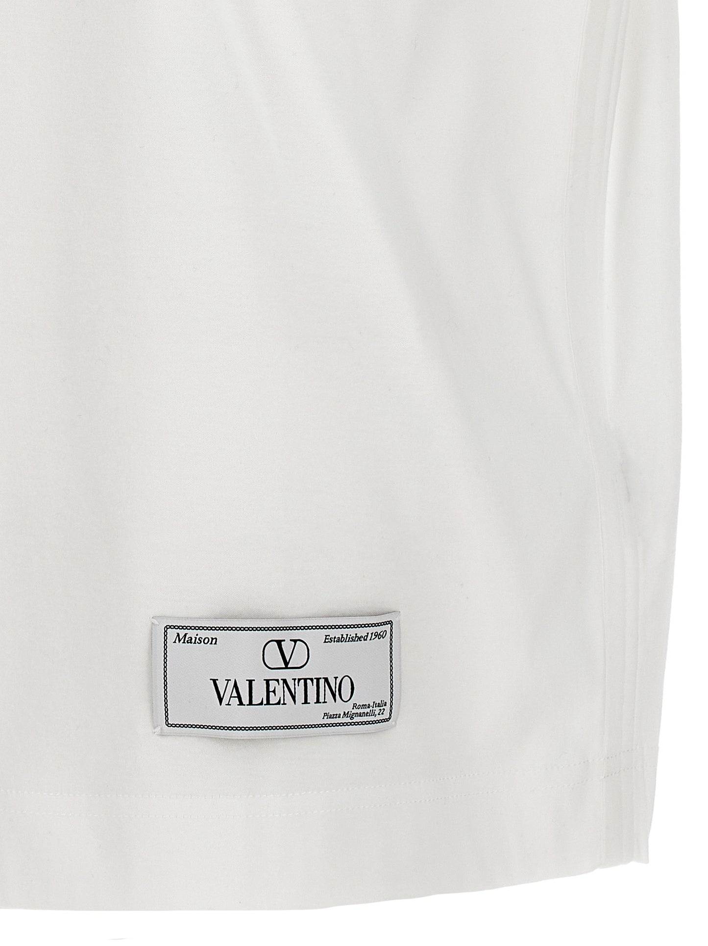 Valentino Garavani 'MAISON VALENTINO LABEL' T-SHIRT 4V3MG01F9K70BO