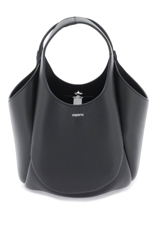 COPERNI leather mini bucket bag COPBA69840BLACK