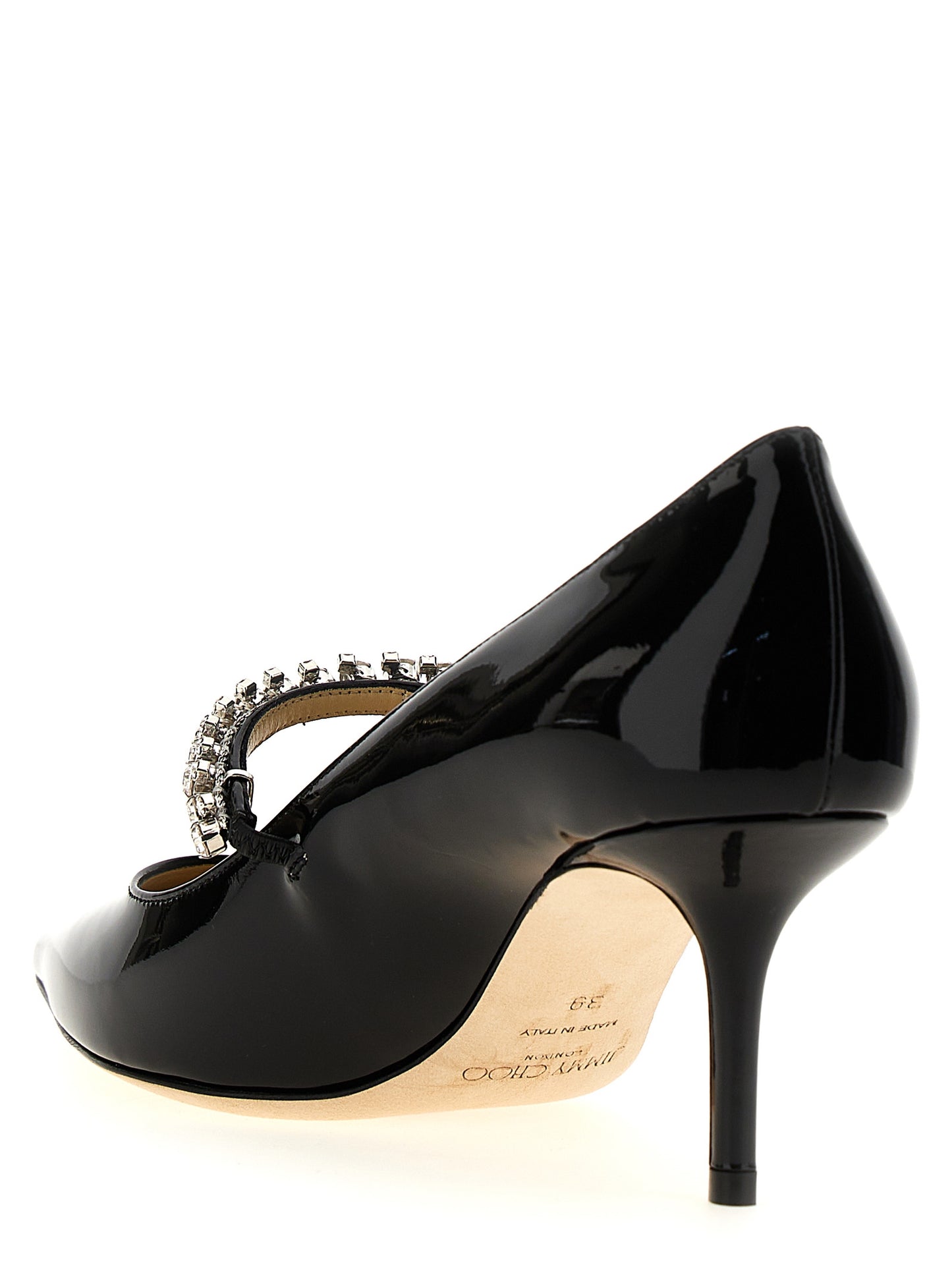 JIMMY CHOO 'BING' PUMPS BINGPUMP65PATBLACK