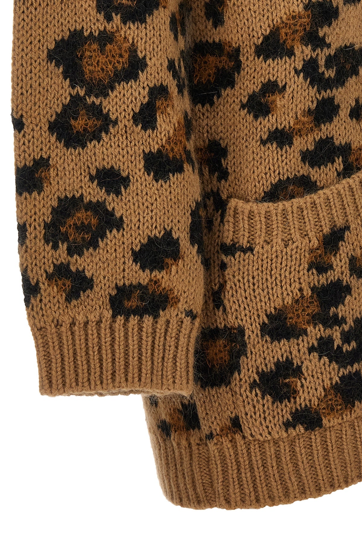 Valentino Garavani VALENTINO ANIMALIER CARDIGAN 3B3KA05T84JAN2