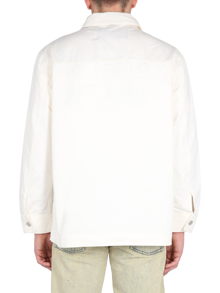 Études COTTON SHIRT JACKET E23MM740A00201OFFWHITE