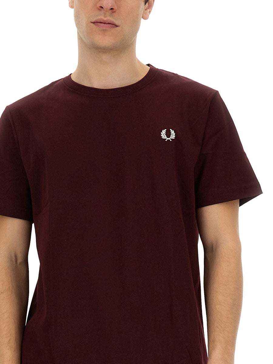 FRED PERRY T-SHIRT WITH LOGO FP-M1600-49R82P