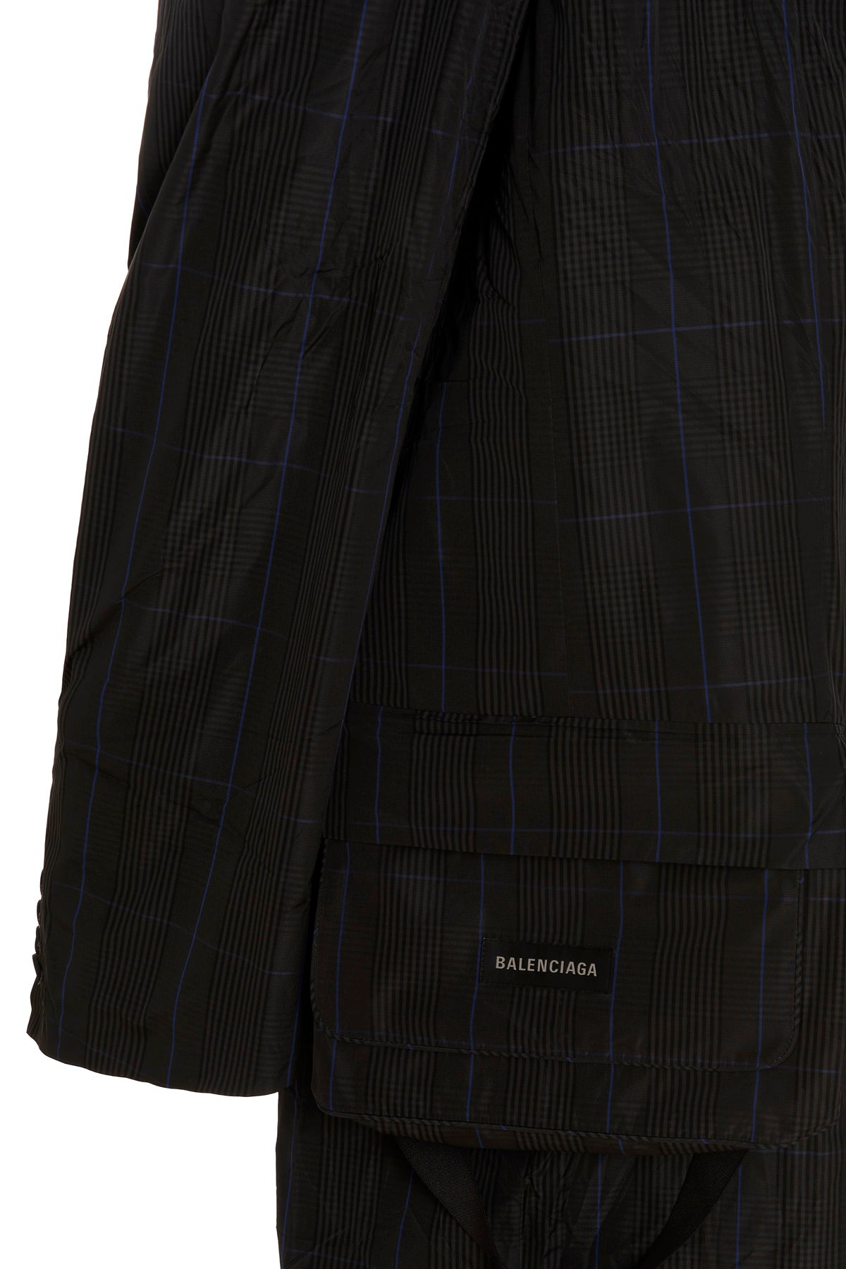 Balenciaga CHECK PACKABLE COAT 720027TNO741240