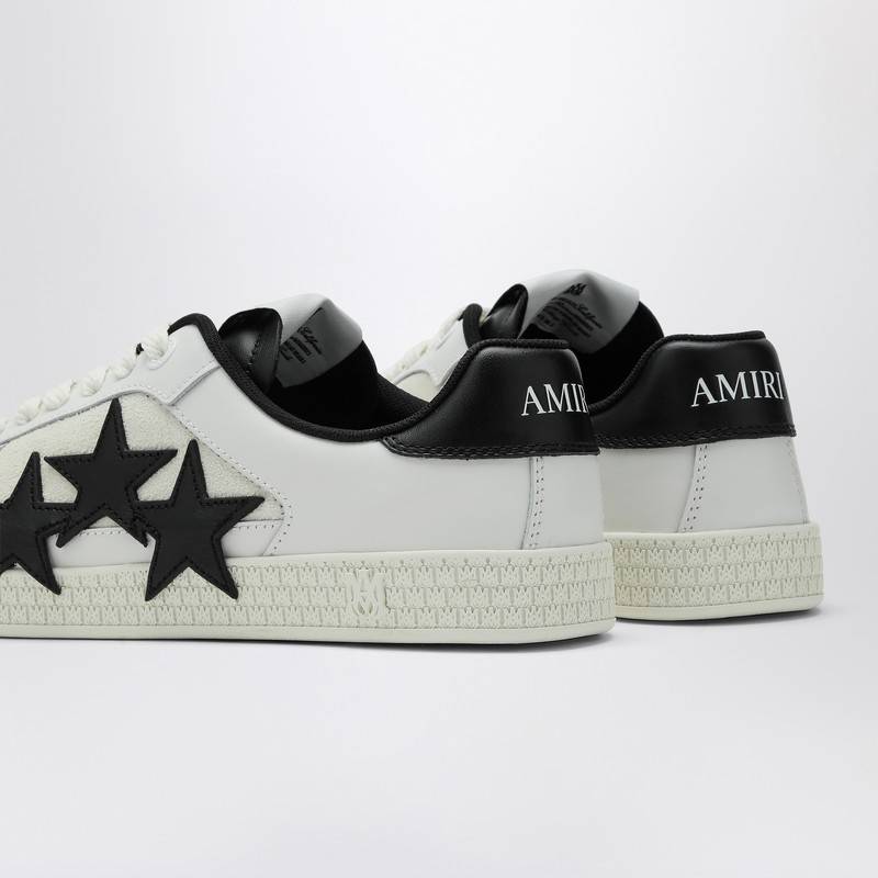 AMIRI Pacific sneakers black and white with Stars AMFOSR1090LEQ_AMIRI-001