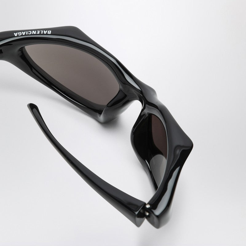 Balenciaga Runner Cat black mirrored sunglasses 794303T0007P_BALEN-1891