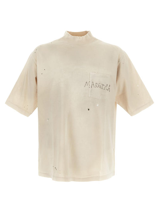 Maison Margiela T-shirt beige S50GC0695S24567102