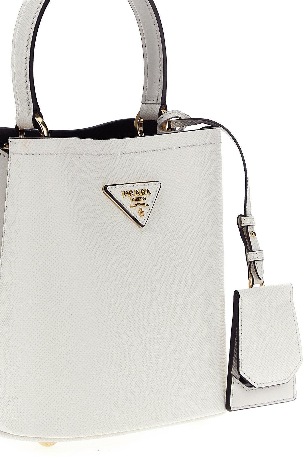 Prada 'PRADA PANIER SMALL' BUCKET BAG 1BA217VOOO2ERXF0G3Z