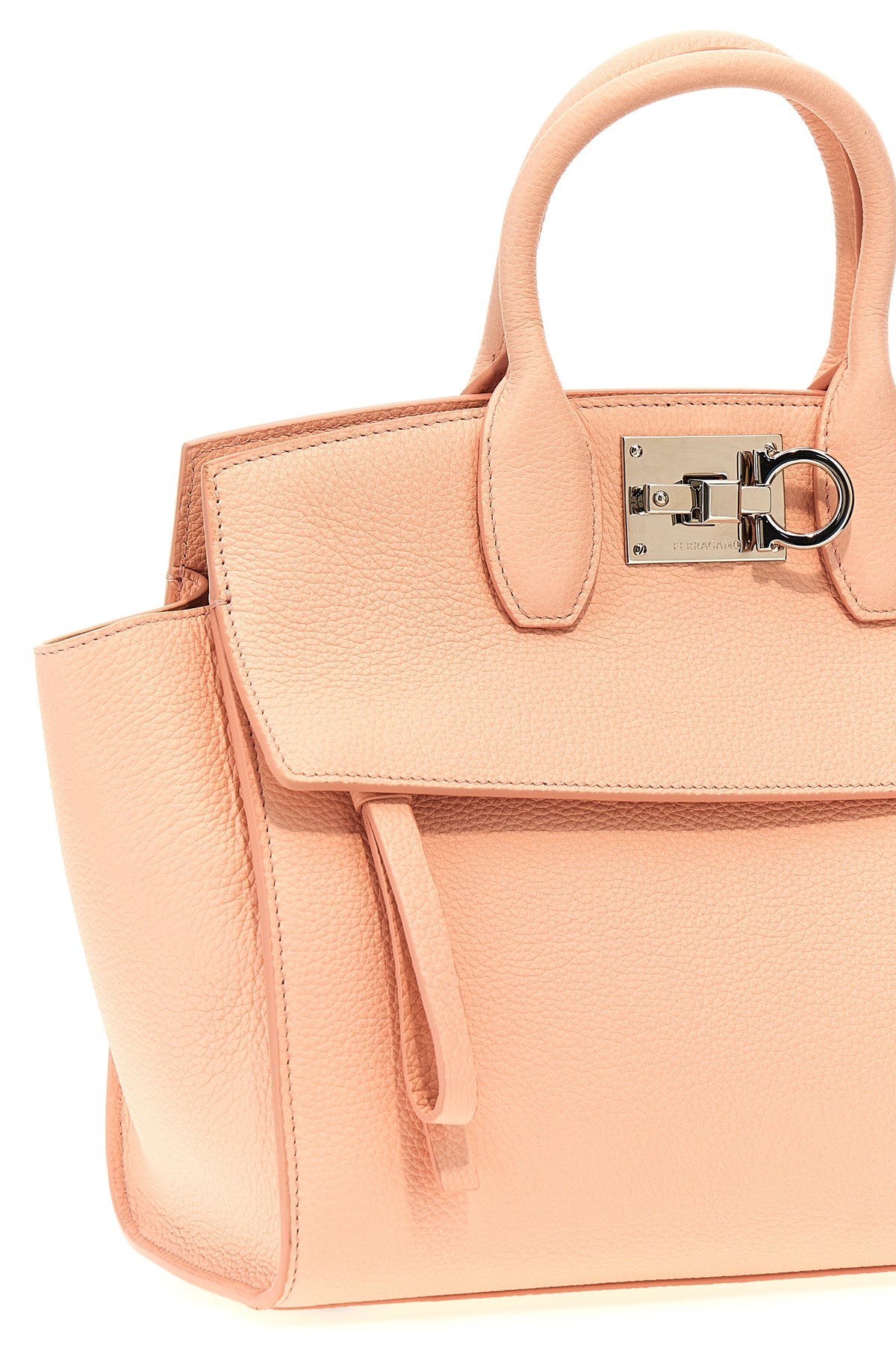 FERRAGAMO 'THE STUDIO SMALL SOFT' HANDBAG 769177NYLUNDPINK