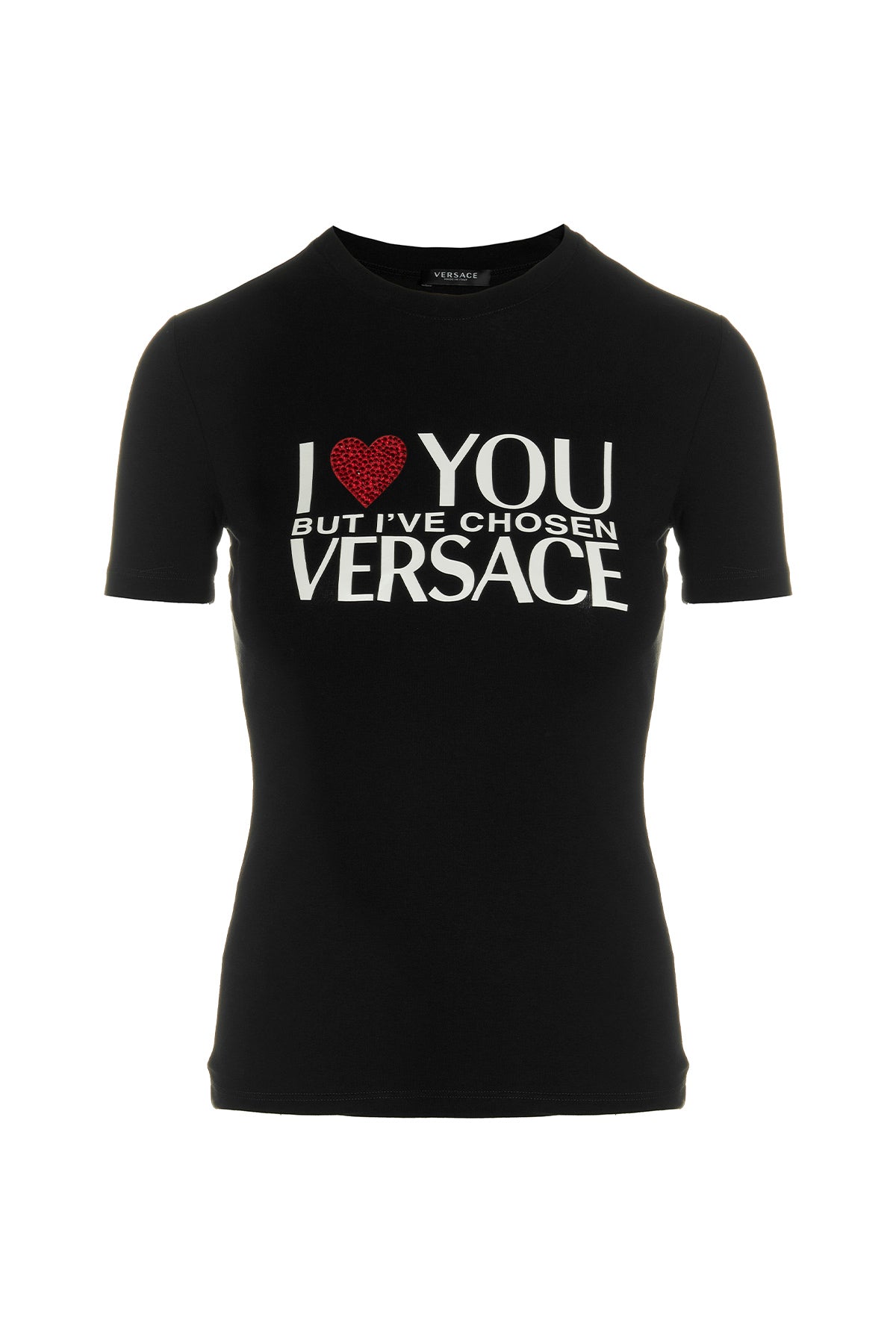 VERSACE 'I LOVE YOU' T-SHIRT 10075211A053781B000