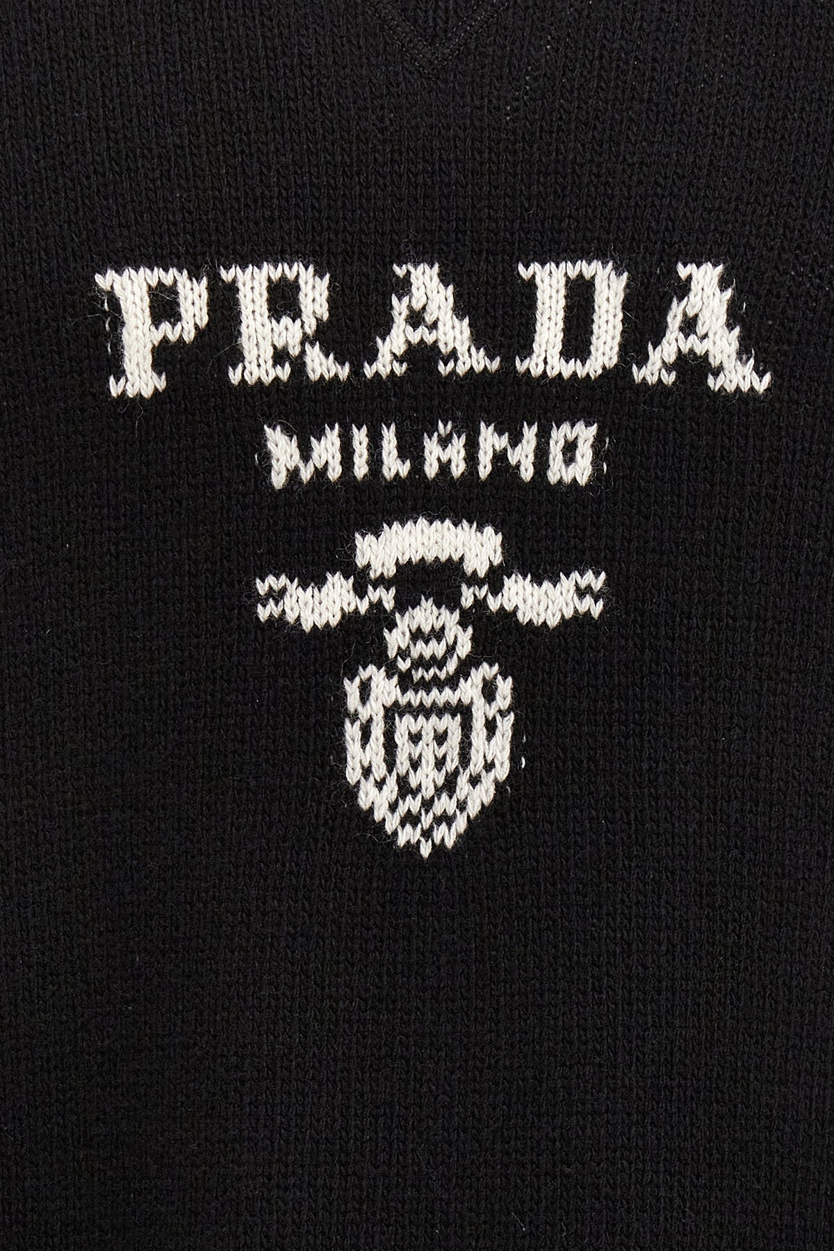 Prada LOGO INTARSIA SWEATER UMB223S2111YMWF0002