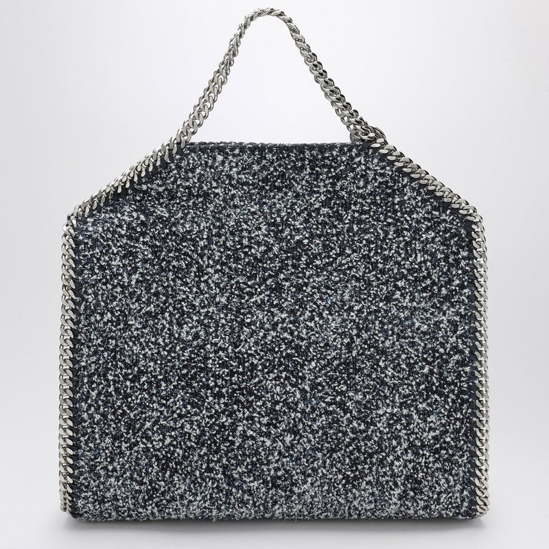 Stella McCartney Falabella Bouclé blue mélange bag 234387WP0446P_STELL-4101