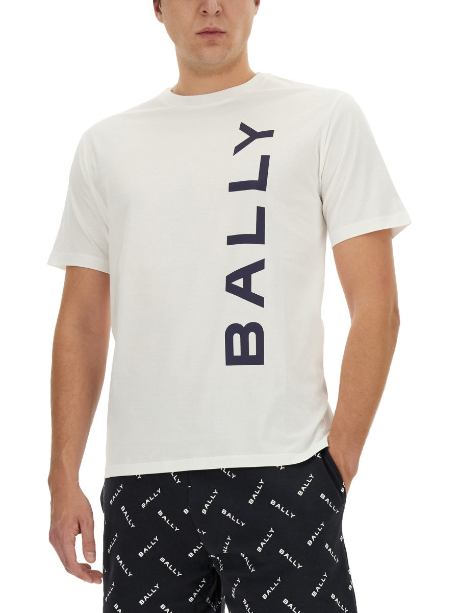 BALLY T-SHIRT WITH LOGO MJE05CCO018U001