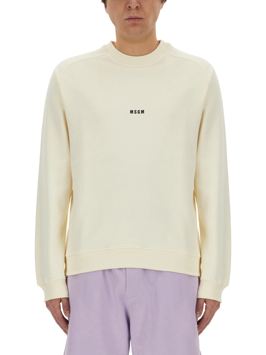 MSGM SWEATSHIRT WITH LOGO 2000MM50320000002