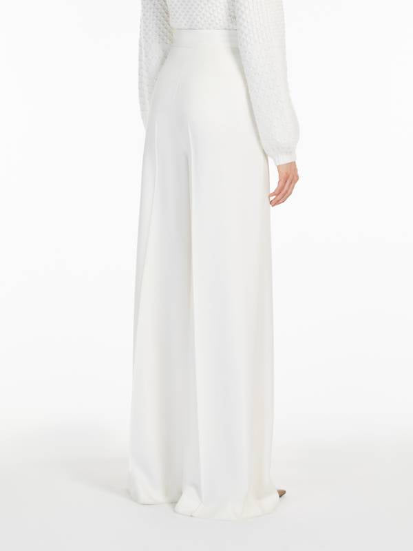 Max Mara Trousers White 2511131011600001