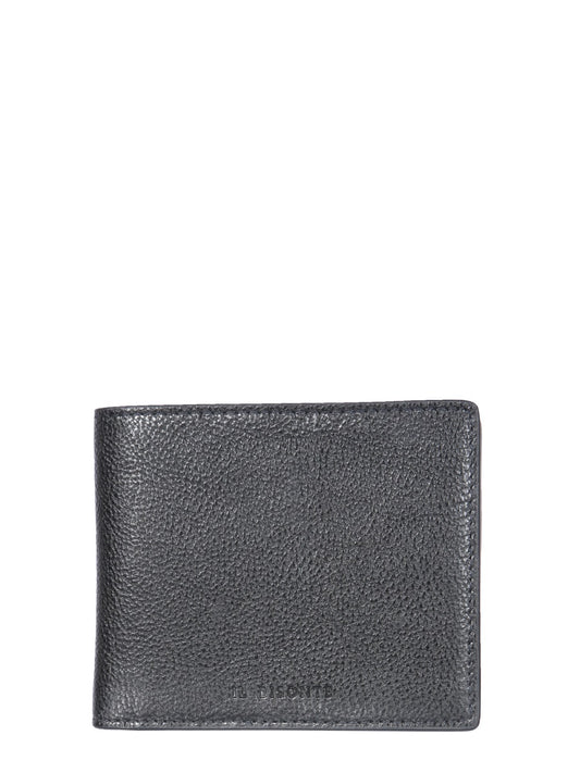 IL BISONTE BIFOLD WALLET WITH LOGO SBW060POX001BK301