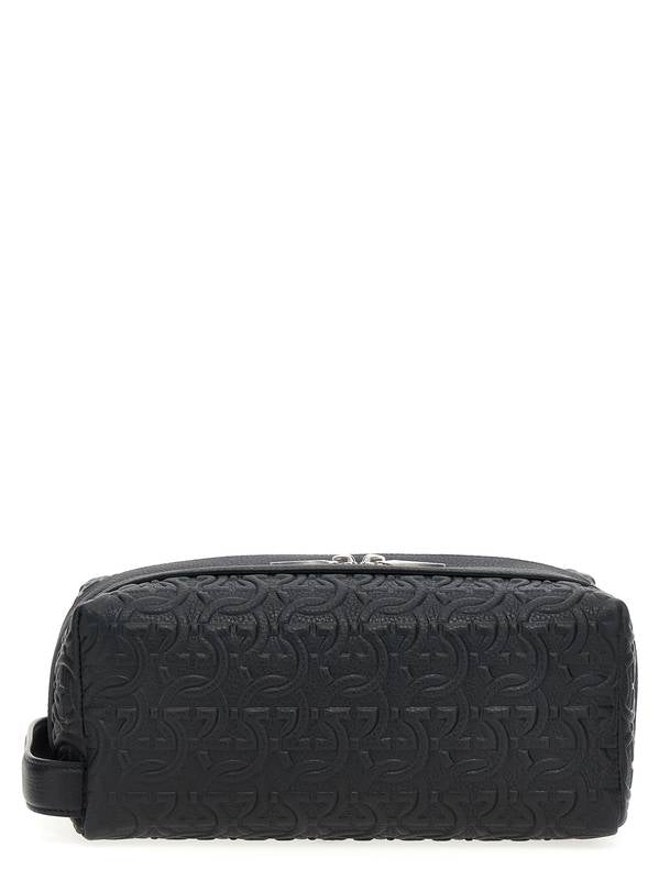 FERRAGAMO BEAUTY 'GANCINI' 769475NERO