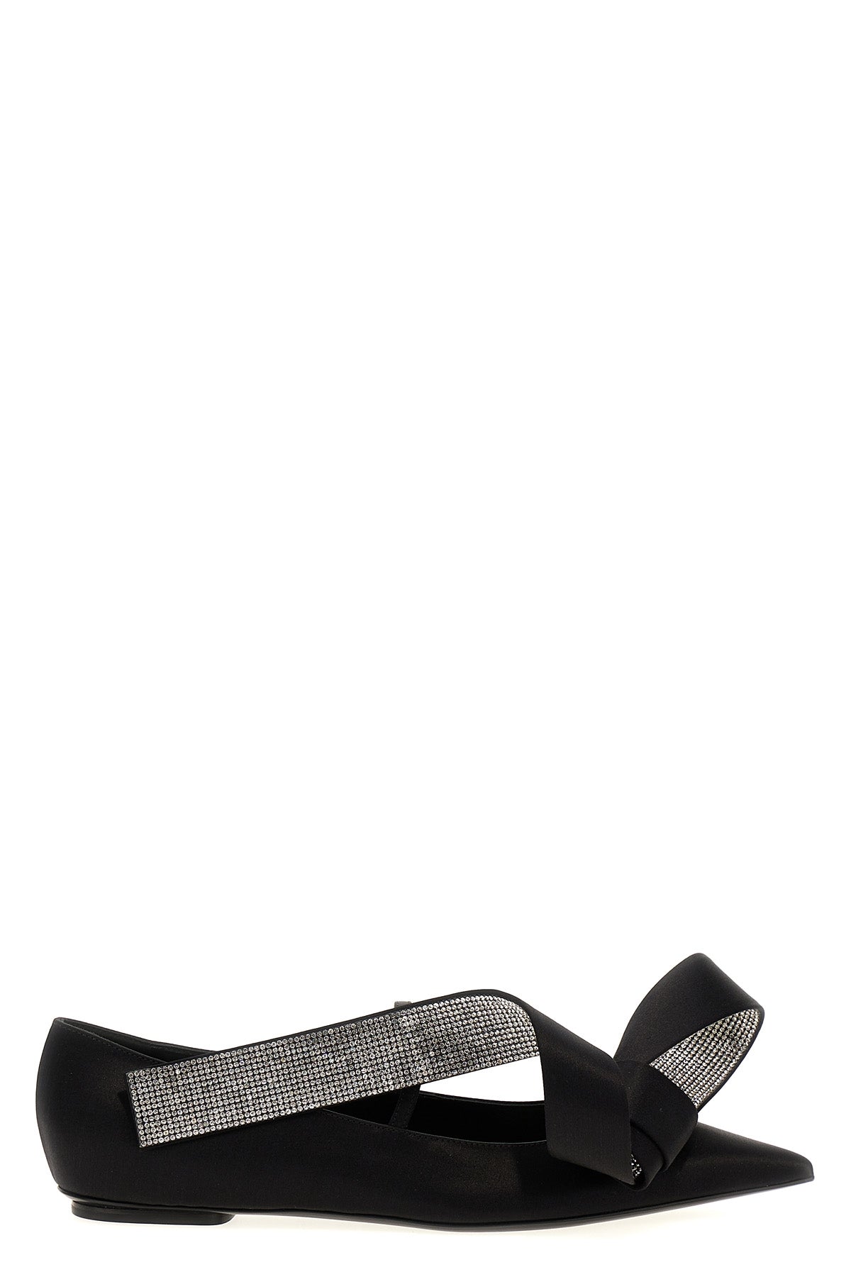 sergio rossi 'AREA MAQUISE' BALLET FLATS B06110MFI9121701000