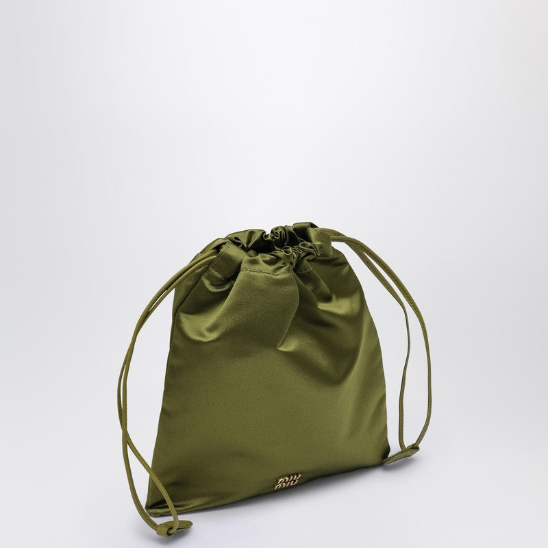 MIU MIU Green duchesse pouch 5NG0102CTBP_MIU-F077G