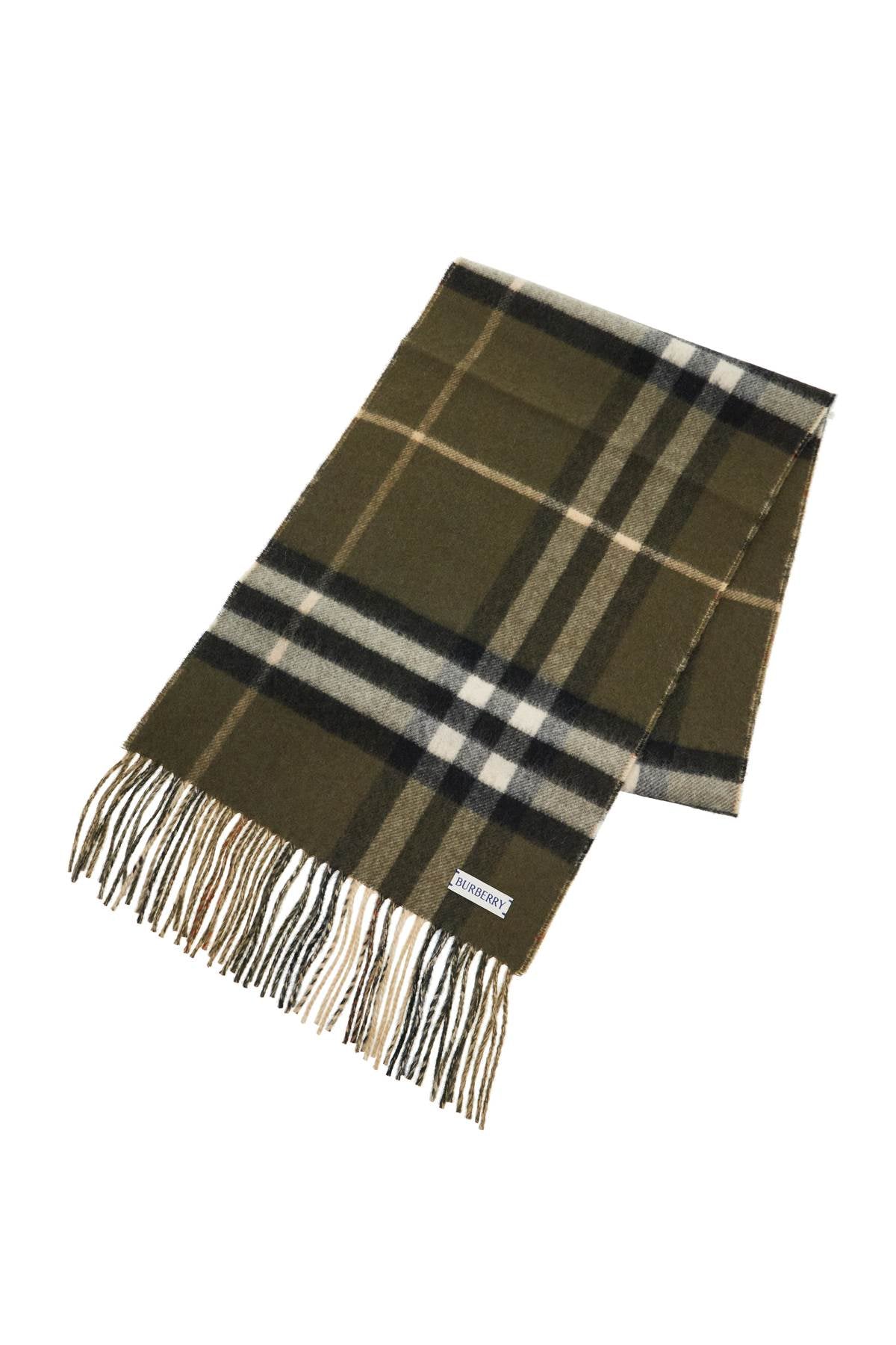 Burberry reversible check cashmere scarf 8095702B9719