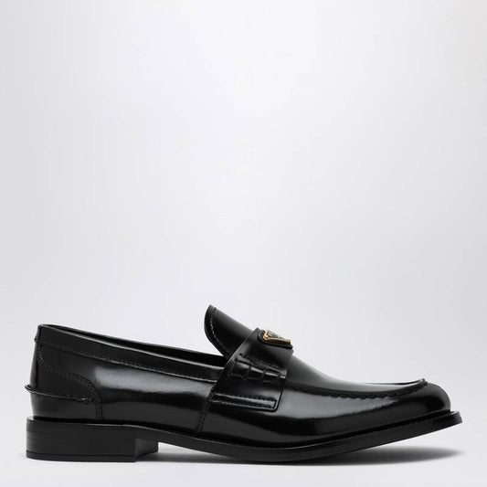 Prada Black brushed leather loafer 1D813NA020055Q_PRADA-F0002