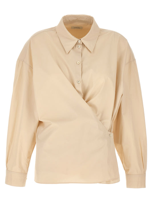 LEMAIRE 'STRAIGHT COLLAR TWISTED' SHIRT SH1141LF839WH048