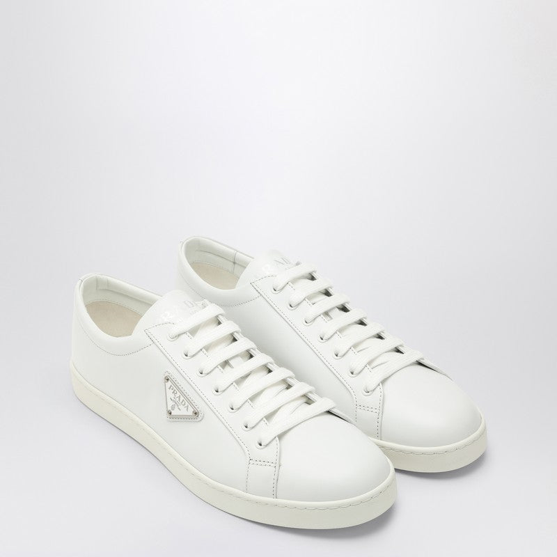 Prada White Sneaker with Triangle Logo 2EE376G0003F0EP_PRADA-F0009