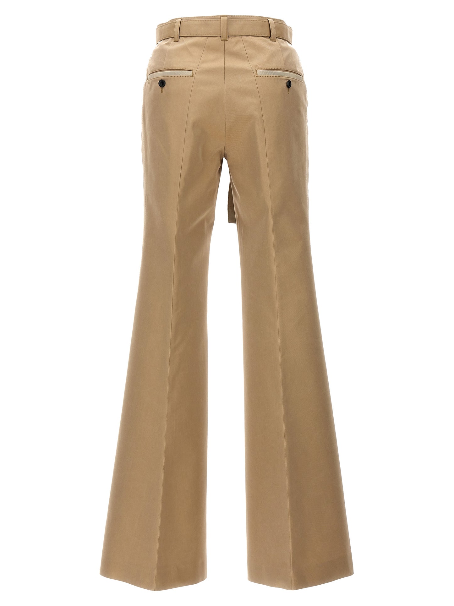 sacai GABARDINE FLARED PANTS 2407242651