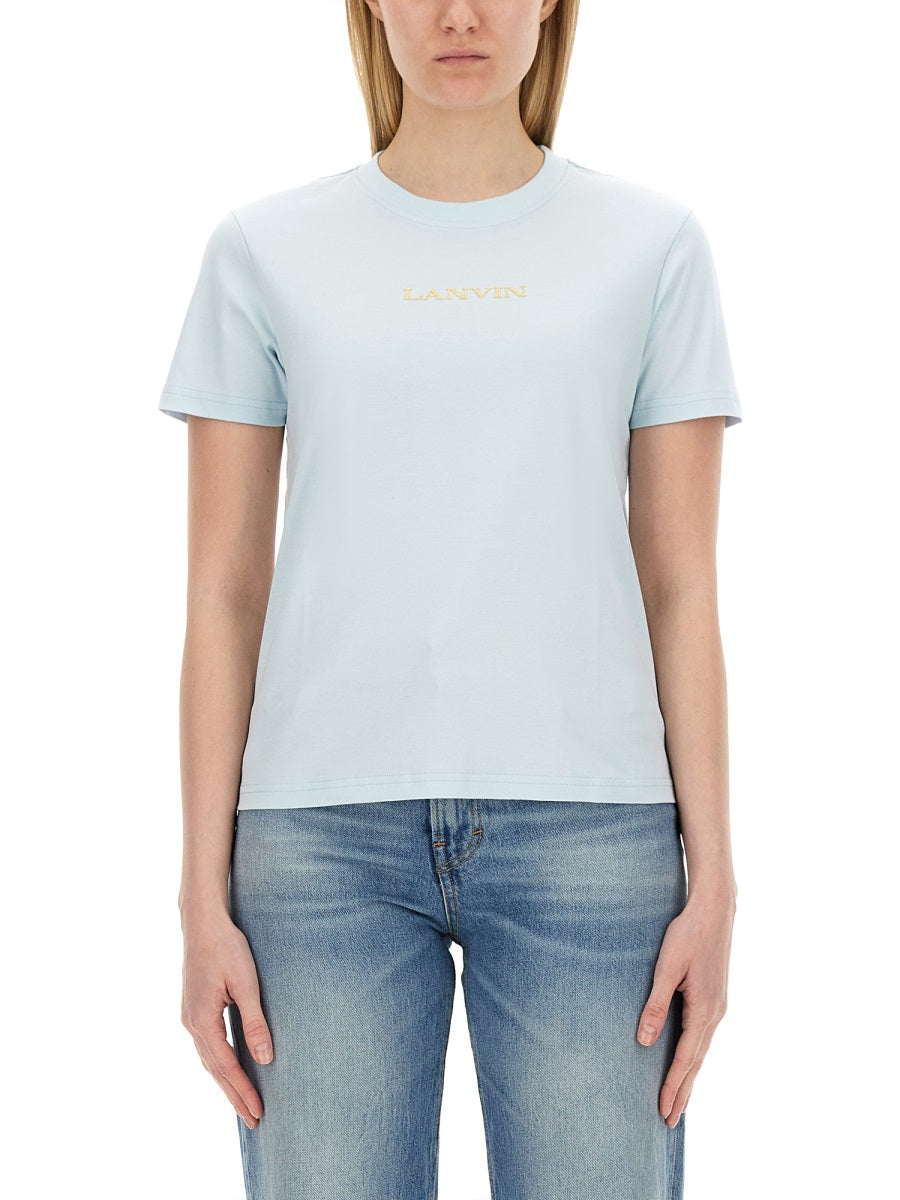 LANVIN T-SHIRT WITH LOGO RW-TS0030J134-E24270