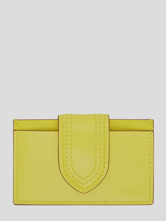 JACQUEMUS Wallets Yellow 233SL1223128250