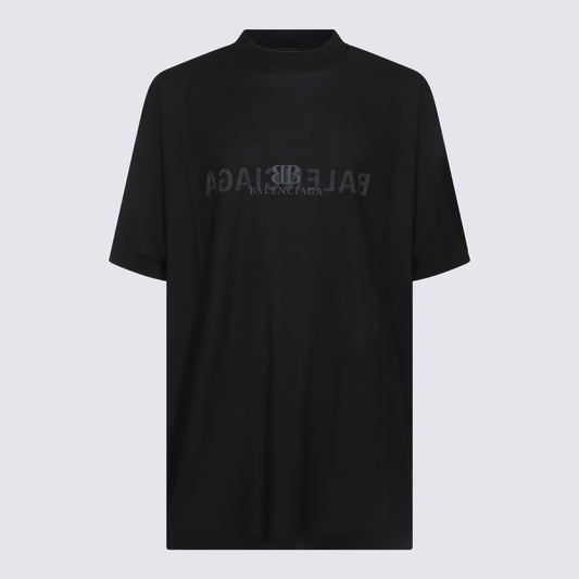 Balenciaga T-shirts and Polos Black 787358TQVJ41750