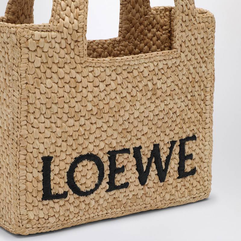 LOEWE Font Tote mini raffia bag A685V46X01NFQ_LOEW-2123