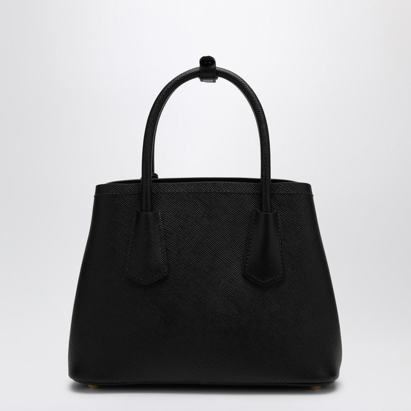 Prada Double mini black bag in Saffiano 1BG443XOO2A4AP_PRADA-F0002