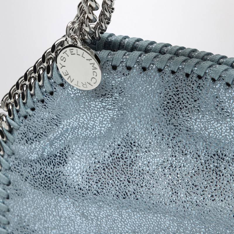 Stella McCartney Falabella micro sapphire blue bag 391698WP0301Q_STELL-4200